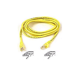 Belkin Cat5e Patch Cable 15ft Yellow (A3L791-15-YLW)