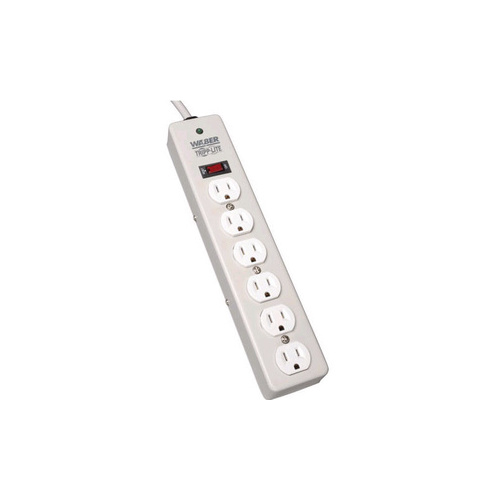 Tripp Lite 6-outlet Surge Protector Metal 6ft Cord (DG115SI)