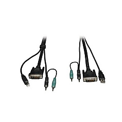 Tripp Lite 6ft Dvi Usb Audio Kvm Cable Kit (P759006)