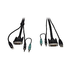 Tripp Lite Dvi / Usb / Audio Kvm Cable Kit, 10-ft. (P759010)