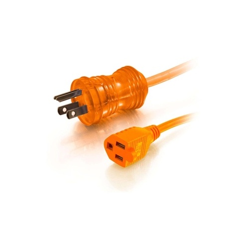 C2G 50ft 16awg Hsptl Pwr Cbl, 5-15p-5-15r Or (48061)