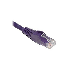 Tripp Lite 5ft Cat6 Snagless Patch Cable M/m Purple (N201-005-PU)