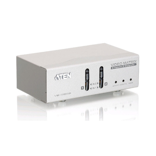 Aten Audio Video Matrix Switch With2in 2out (VS0202)