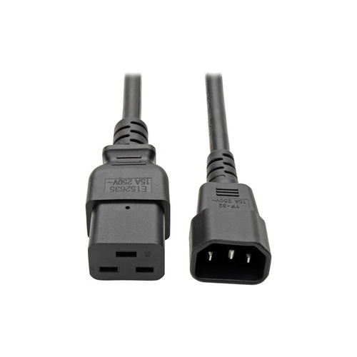 Tripp Lite 6ft Power Cord 15a 14awg C19 To C14 (P047-006)