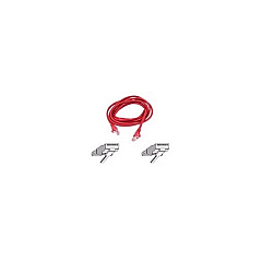 Belkin Cat6 Patch Cable Rj45m/rj45m 14ft Red (A3L980B14-RED-S)