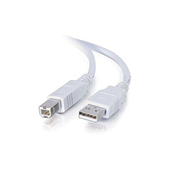 C2G 3m Usb A To B Cable White 2.0 (9.8ft) (13400) C2G 3m Usb A To B Cable White 2.0 (9.8ft) (13400)