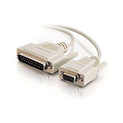 C2G 6 Ft At Serial Modem Cable Db9f/db25m (02518) C2G 6 Ft At Serial Modem Cable Db9f/db25m (02518)