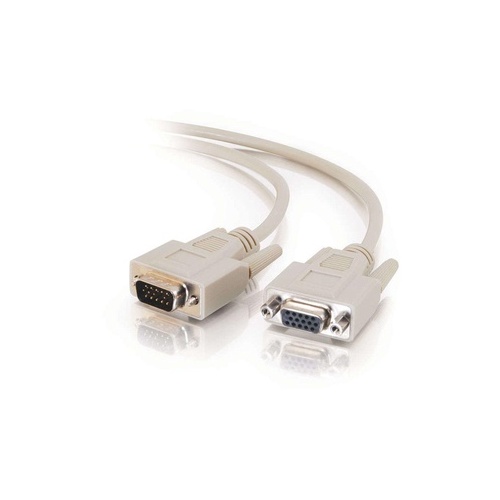 C2G 6 Ft Hd15m/hd15f Monitor Extension Cable (02717)