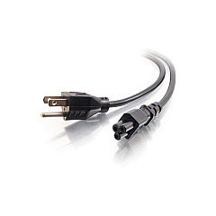 C2G 6ft 18 Awg 3-slot Laptop Power Cord (27400) C2G 6ft 18 Awg 3-slot Laptop Power Cord (27400)