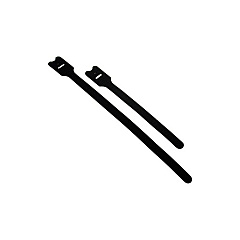 C2G 8 In Hook&loop Ties Black 10 Pack (29850) C2G 8 In Hook&loop Ties Black 10 Pack (29850)
