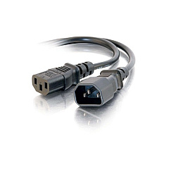 C2G 1 Ft Computer Power Cord Extension (03140) C2G 1 Ft Computer Power Cord Extension (03140)
