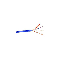 Belkin Cat5e Bulk Solid Cable Plenum 500ft Blue (A7L504-500-BLP)
