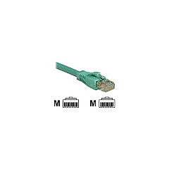 Tripp Lite 25ft Aug Cat6a Snagless Patch Cable Aqua (N261025AQ)