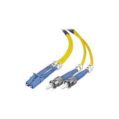 Belkin Fiber Optic Cable Lc/st 8.3/125 33 Ft (F2F802L0-10M)