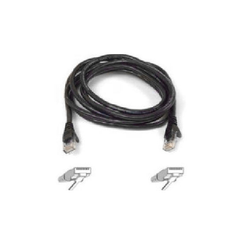 Belkin Snagless Cat6 Patch Cable/4pair/rj45mm (A3L980B50-BLK-S)