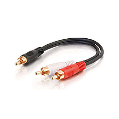 C2G 6in Rca M/rca M X 2 Y-cbl (03161) C2G 6in Rca M/rca M X 2 Y-cbl (03161)