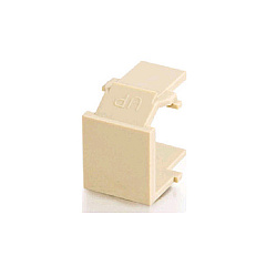 C2G Snap-in Blank Keystone Module Ivory (03810) C2G Snap-in Blank Keystone Module Ivory (03810)