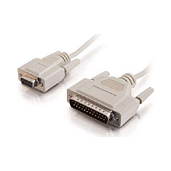 C2G 25ft Db9f To Db25m Modem Cable (09445) C2G 25ft Db9f To Db25m Modem Cable (09445)