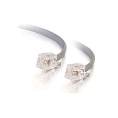 C2G 50ft Rj11 6p4c Modular Telephone Cable (09593) C2G 50ft Rj11 6p4c Modular Telephone Cable (09593)