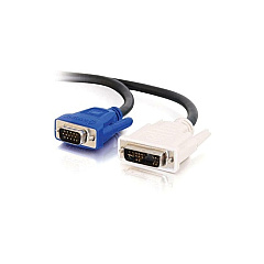 C2G 5m Dvi-a Male To Hd15 Male Video Cable (25823)