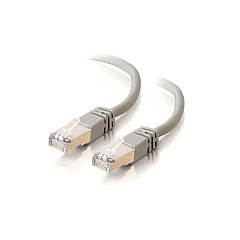 C2G 25ft Cat5e Molded Stp Cbl-gry (27265)