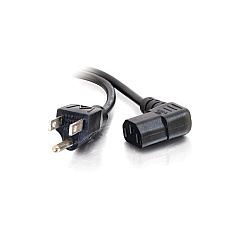 C2G 14ft Right Angle Universal Power Cord (28593) C2G 14ft Right Angle Universal Power Cord (28593)