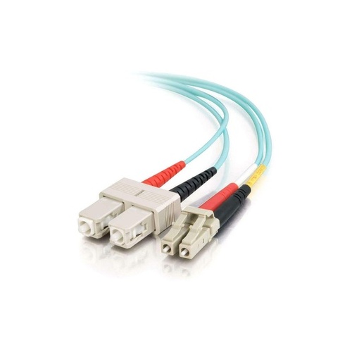 Leviton 5m Lc-sc 10gb 50/125 Mm Om3 Fiber Cable (33054)