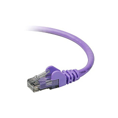 Belkin Cat6 Patch Cable/rj45m/rj45m/5 Ft Purple (A3L980-05-PUR-S)