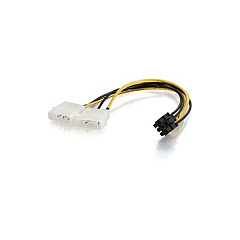 C2G Atx Power 6-pin To (2) 4-pin Pci Adapter (35522) C2G Atx Power 6-pin To (2) 4-pin Pci Adapter (35522)