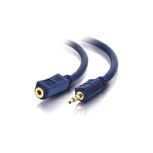 C2G 1.5ft Velocity 3.5mm M/f Audio Ext Cable (40606)