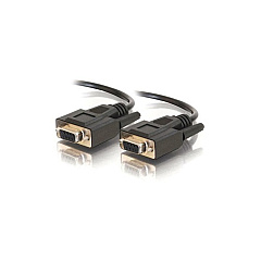 C2G 6ft Db9 F/f Straight Thru Cable Black (52035) C2G 6ft Db9 F/f Straight Thru Cable Black (52035)