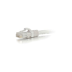 C2G 100ft Cat5e Snagless Utp Cbl-wht (21472)