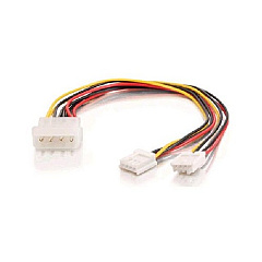 C2G 10in 3.5 Internal Power Y-cable (03165) C2G 10in 3.5 Internal Power Y-cable (03165)