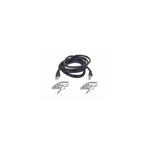 Belkin 25ft Cat5e Snagless Patch Cable Black (A3L791B25-BLK-S)