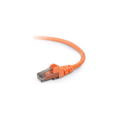 Belkin 7ft Cat6 Snagless Patch Cable Orange (A3L980-07-ORG-S)