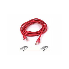 Belkin Cat5e X-over Cable Rj45m/rj45m (A3X126-01-RED)