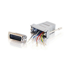 C2G Rj45 / Db15m Mod Adptr Grey (02926) C2G Rj45 / Db15m Mod Adptr Grey (02926)