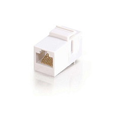 C2G Rj45 8p8c Keystone Insert Coupler White (03677) C2G Rj45 8p8c Keystone Insert Coupler White (03677)