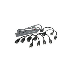 C2G 6-outlet Surge (6) 1ft Outlet Saver Kit (35549)