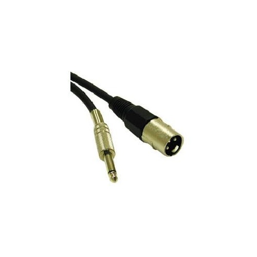 C2G 25ft Pro-audio Xlr Male To 1/4 Male Cbl (40037)
