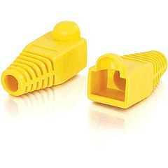 C2G Rj45 Plug Cover-6.0mm Yellow-50 Pk (04756) C2G Rj45 Plug Cover-6.0mm Yellow-50 Pk (04756)