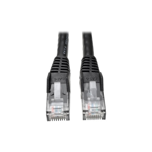 Tripp Lite 2ft Cat6 Snagless Patch Cable M/m Black (N201-002-BK)