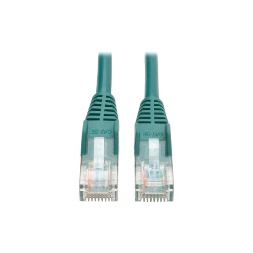 Tripp Lite 15ft Cat5 Snagless Patch Cable M/m Green (N001015GN)