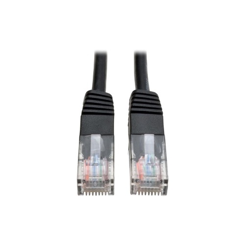 Tripp Lite 15ft Cat5e Molded Patch Cable M/m Black (N002-015-BK)