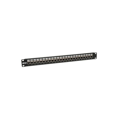 Tripp Lite 24-port 1u Cat6/5 Feed-thru Patch Panel (N254-024-SH)