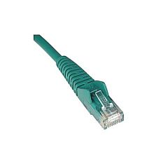Tripp Lite 10ft Cat5 Snagless Patch Cable M/m Green (N001-010-GN)