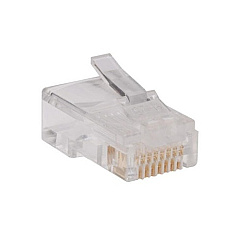 Tripp Lite 100pk Solid 4pair Cat5e Cable Rj45 Plugs (N030100)