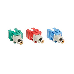 Tripp Lite Component Video Keystone Snap-in R/g/b (A008000KJ)