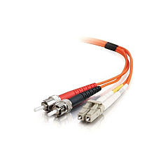 Leviton C2g 1m Lc-st 50/125 Om2 Mm Fiber-org (37400)