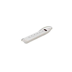 Belkin 6-outlet Power Strip, 4ft, White (F9D160-04) Belkin 6-outlet Power Strip, 4ft, White (F9D160-04)